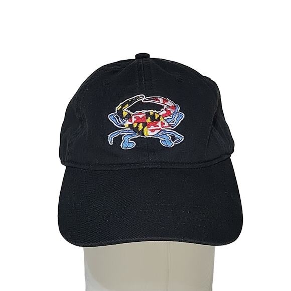 OC Maryland Flag Crab Hat, Black - Picture 1 of 7
